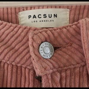 Pacsun Corduroy Pink Mom Jean